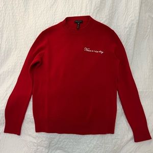 Red Rag and Bone Wool Sweater